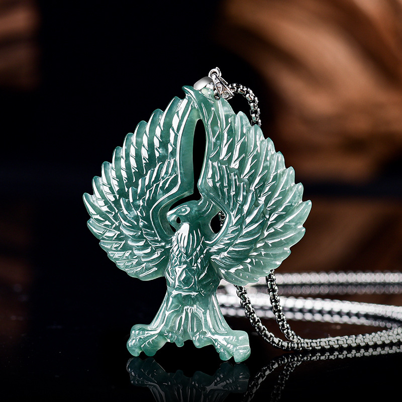 Jewelry & Watches Sp Z Oo Ul Frezerów 3 - Collana con Ciondolo Aquila Libera in