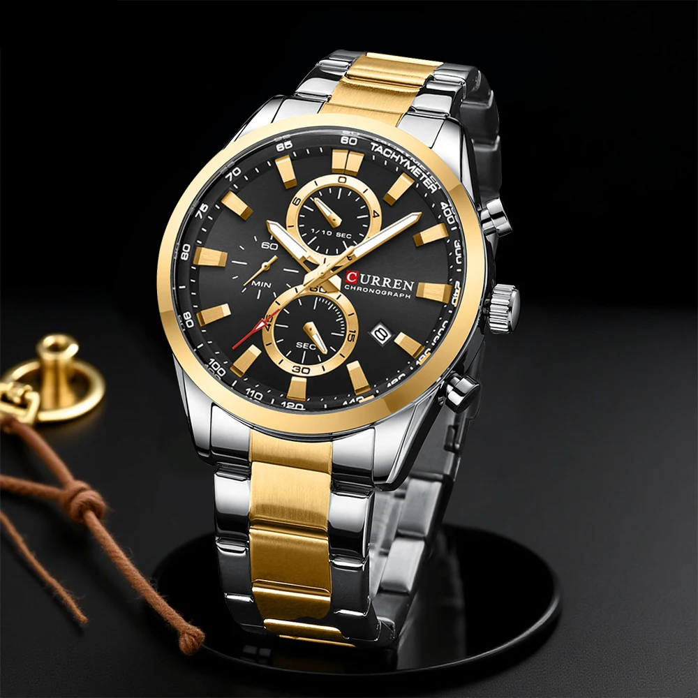 Jewelry For Watches - CURREN Casual Quarzo Crono Orologi sportivi