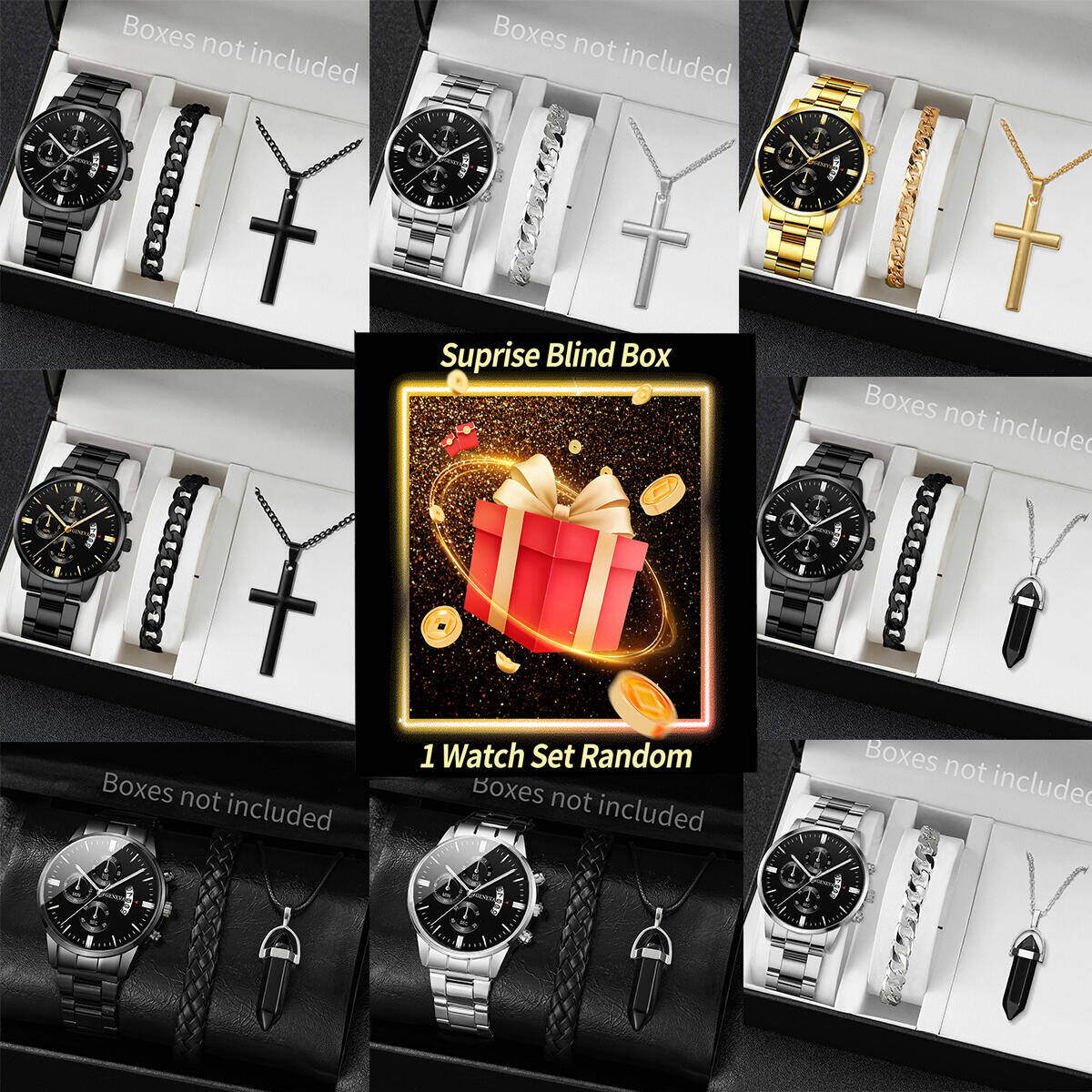 Jewelry For Watches - Orologio misterioso a sorpresa Blind Box-3