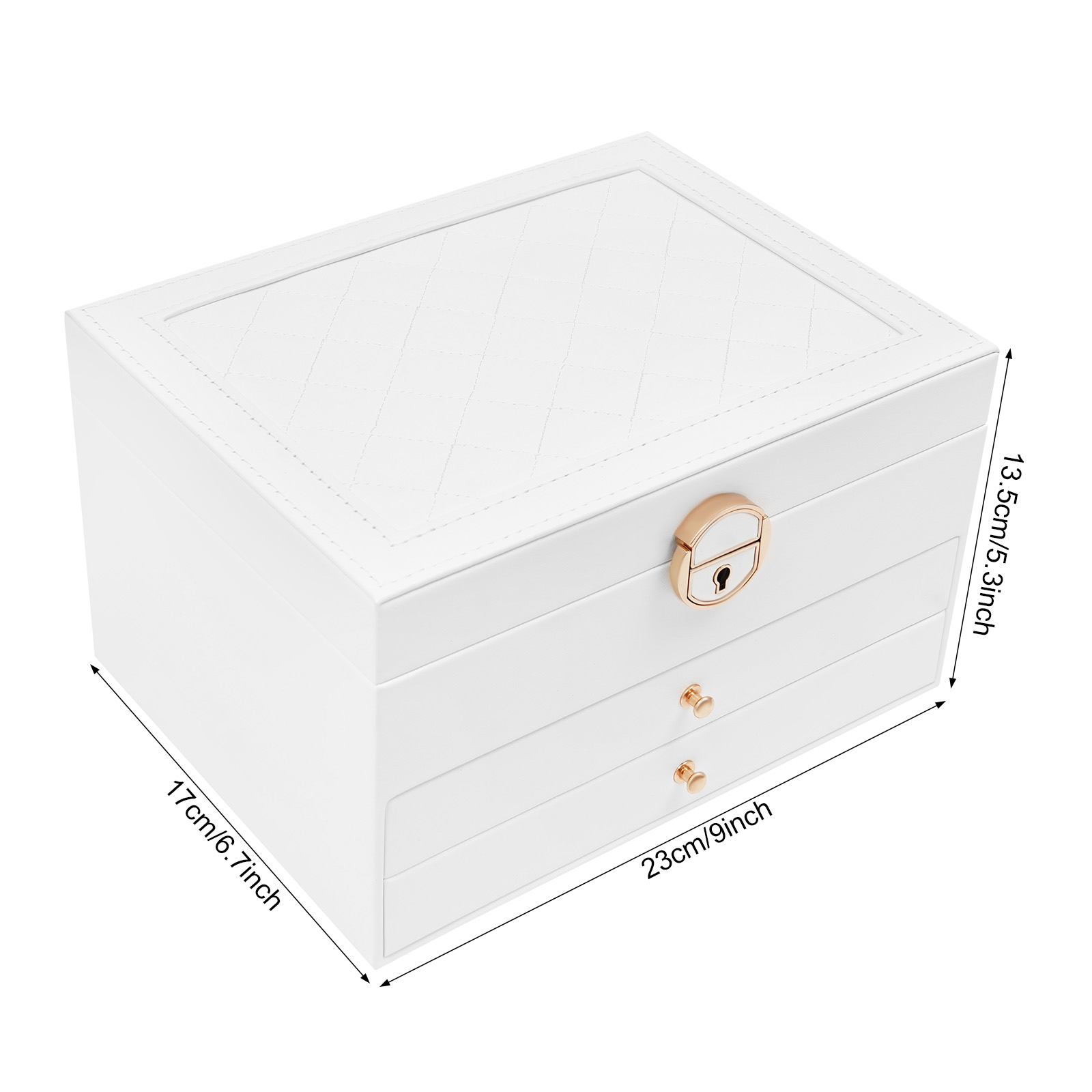 Scatola Portaoggetti a 3 Livel - Jewelry Eyewear Watches & Accessories recensione e prezzo