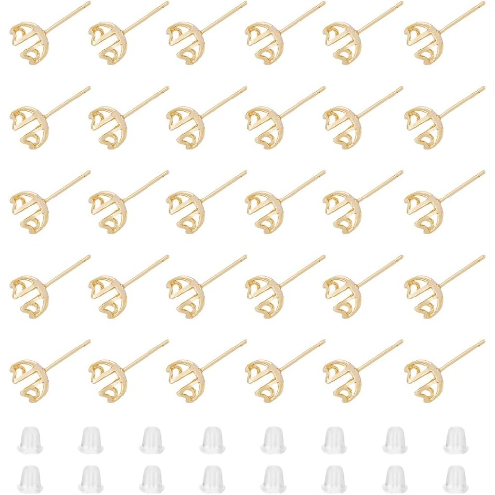 30 pezzi di montaggio per orec - Pearl Stud Earrings recensione e prezzo
