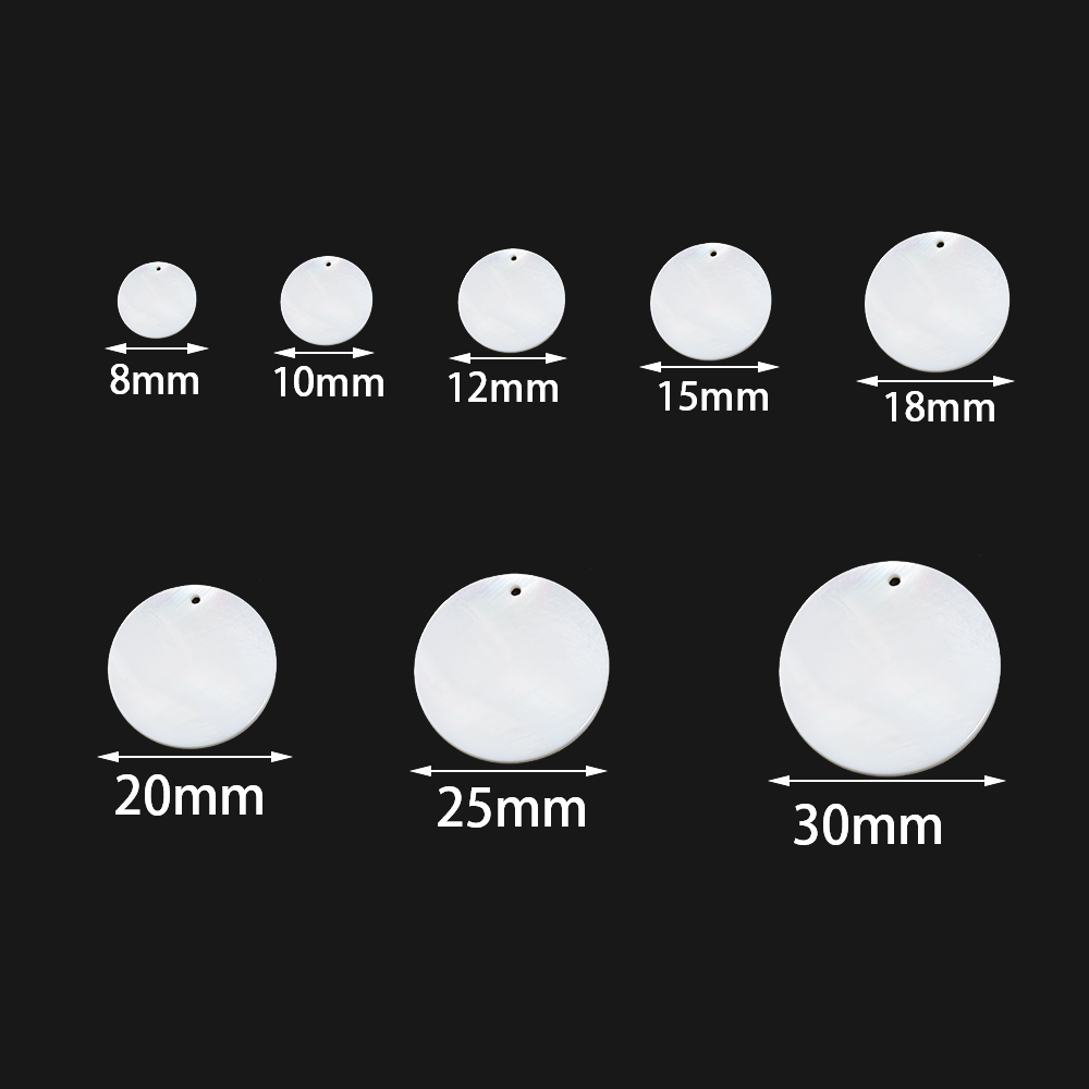 5-30 pezzi di dischi in madrep - Pearl Stud Earrings recensione e prezzo
