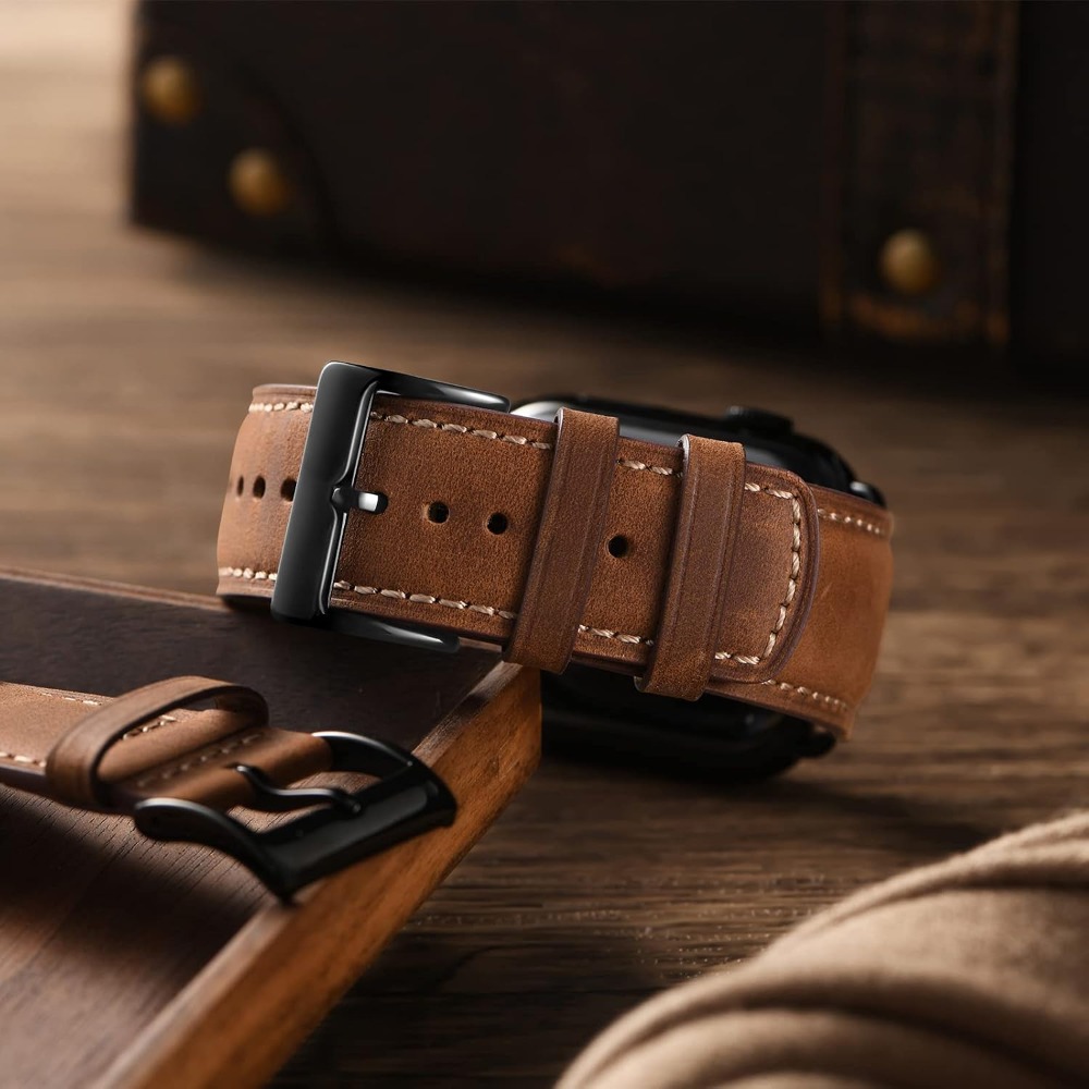 Cinturino in pelle di prima qu - Watch Strap Replacement recensione e prezzo