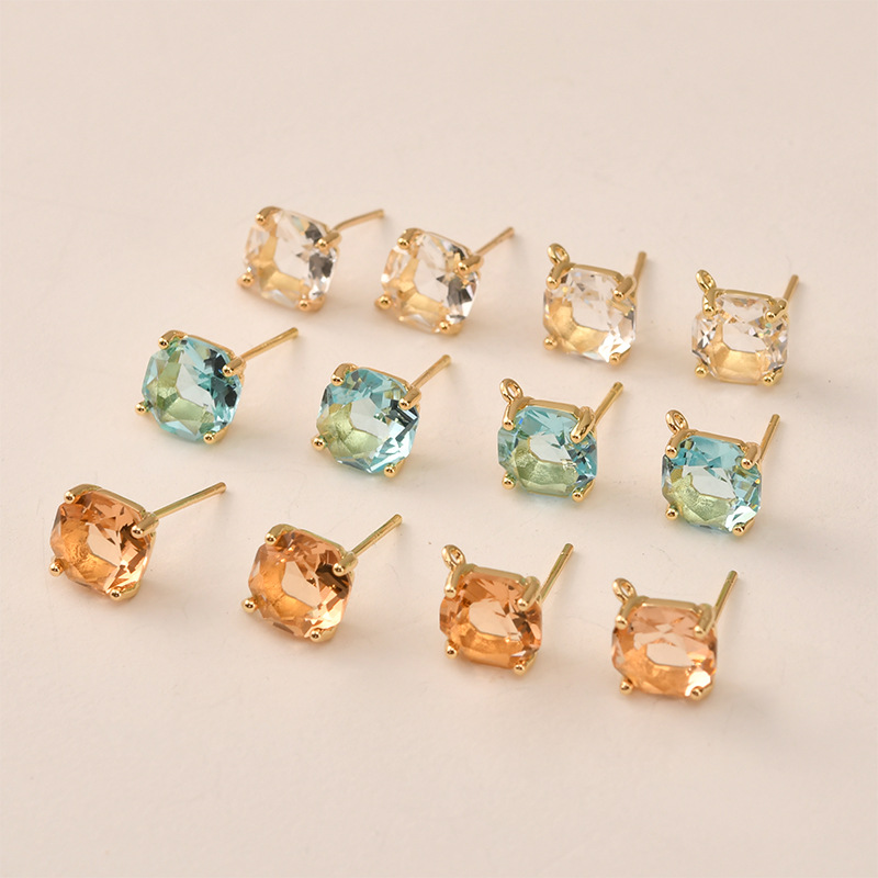 10 paia di colori sfaccettati  - Pearl Stud Earrings recensione e prezzo